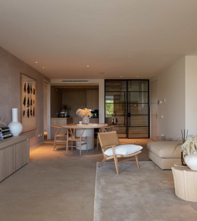 Resa estates Ibiza for sale Talamanca luxury apartment duplex first living.jpg